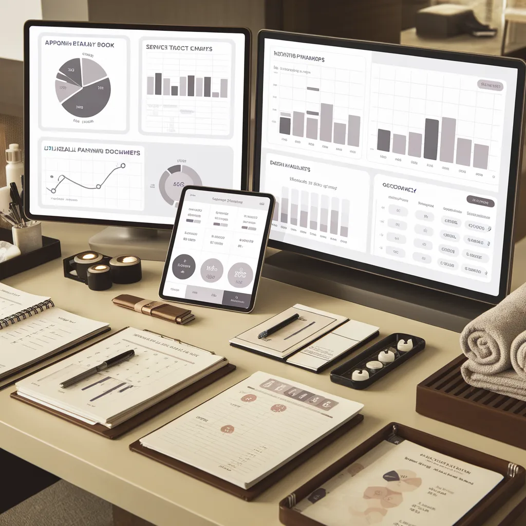Daily Spa Revenue and Utilization Dashboard