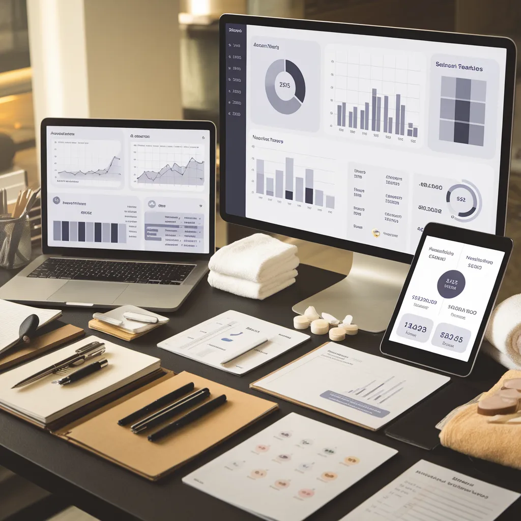 Daily Spa Revenue and Utilization Dashboard - Image 3