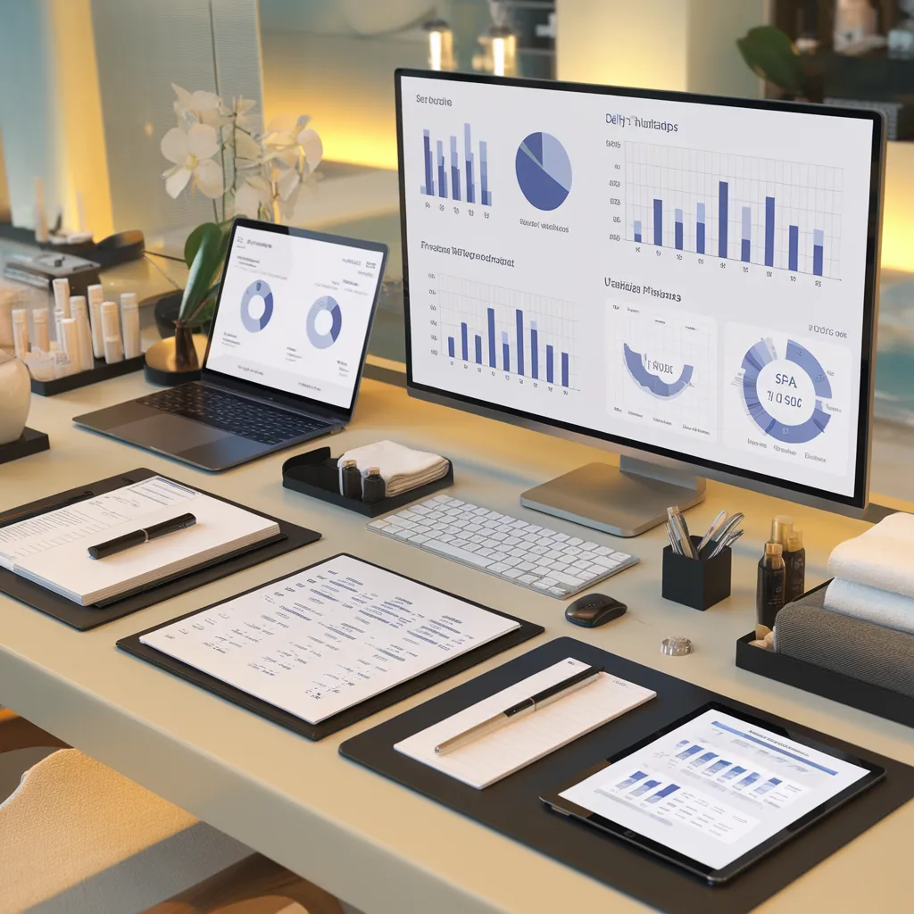 Daily Spa Revenue and Utilization Dashboard - Image 2